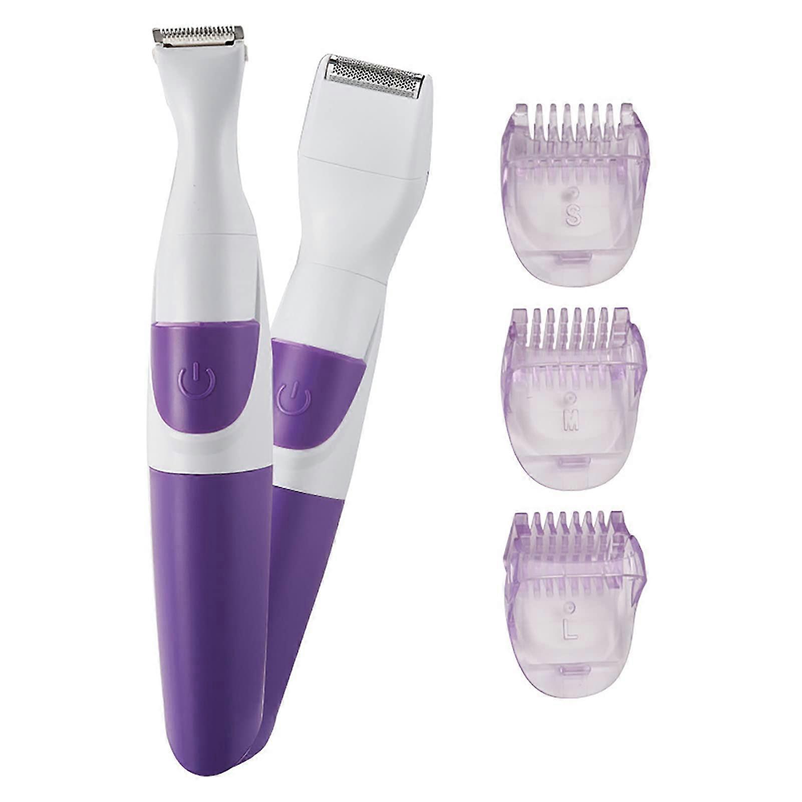 Bikini Trimmer and Shaver for Precision Pubic Hair, Face, Leg, Eyebrow, Nose, and Lip Grooming, Cordless Design