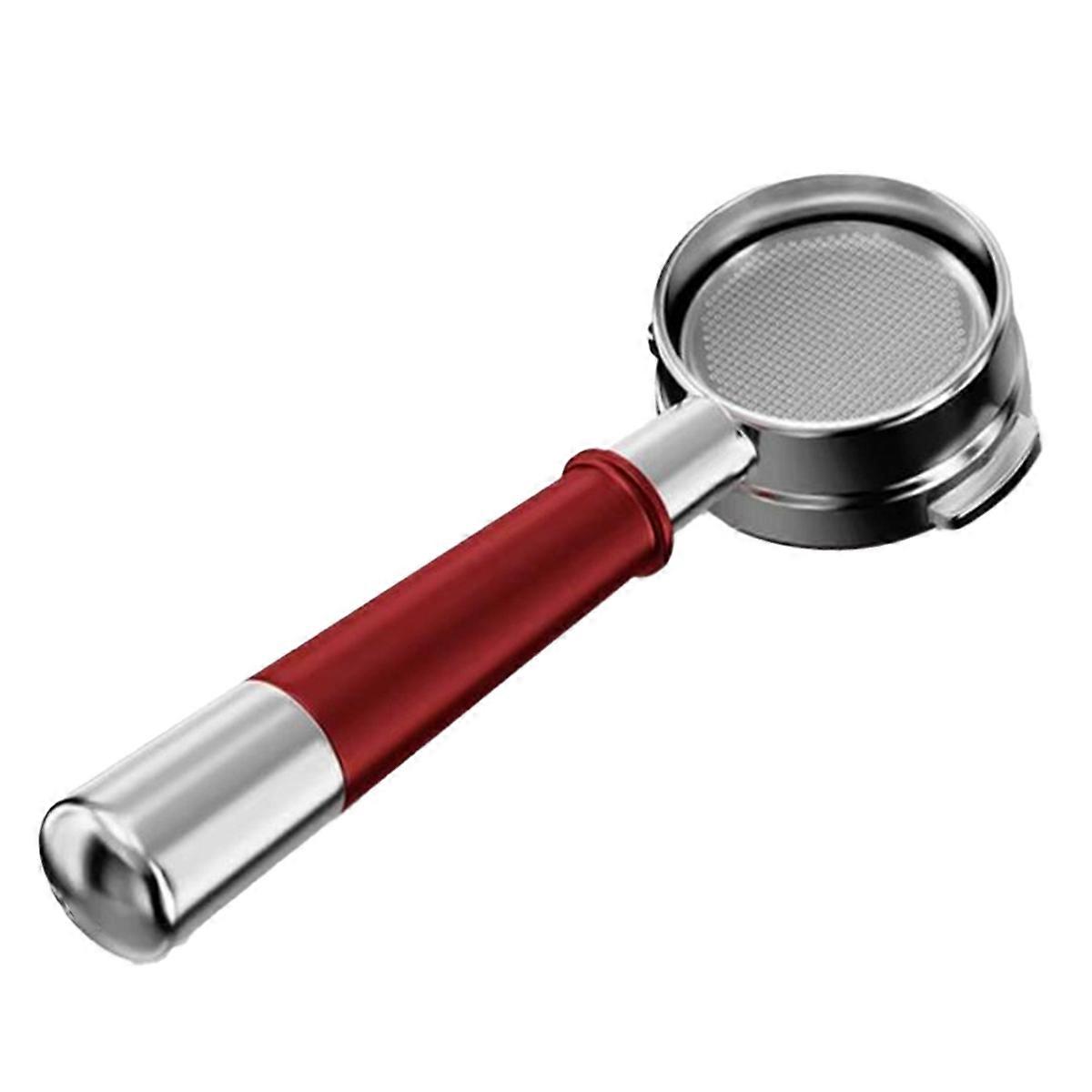 58mm Bottomless Portafilter for La Marzocco/E61, Espresso Machine Accessory with Metal Handle Coffe