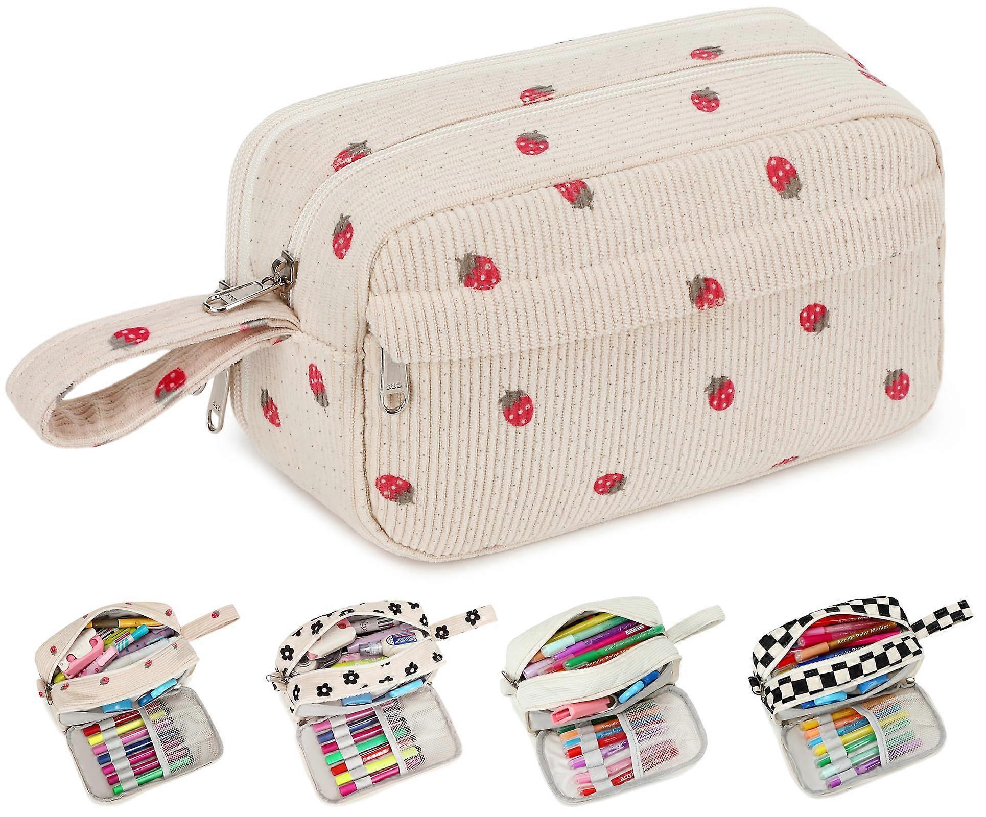 Large capacity pencil case for students