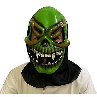 JUSCH Halloween schwarzer Stoffpullover Horror Geister Gesichtsmaske Teufel Maske Tanzmaske (004 Stil)