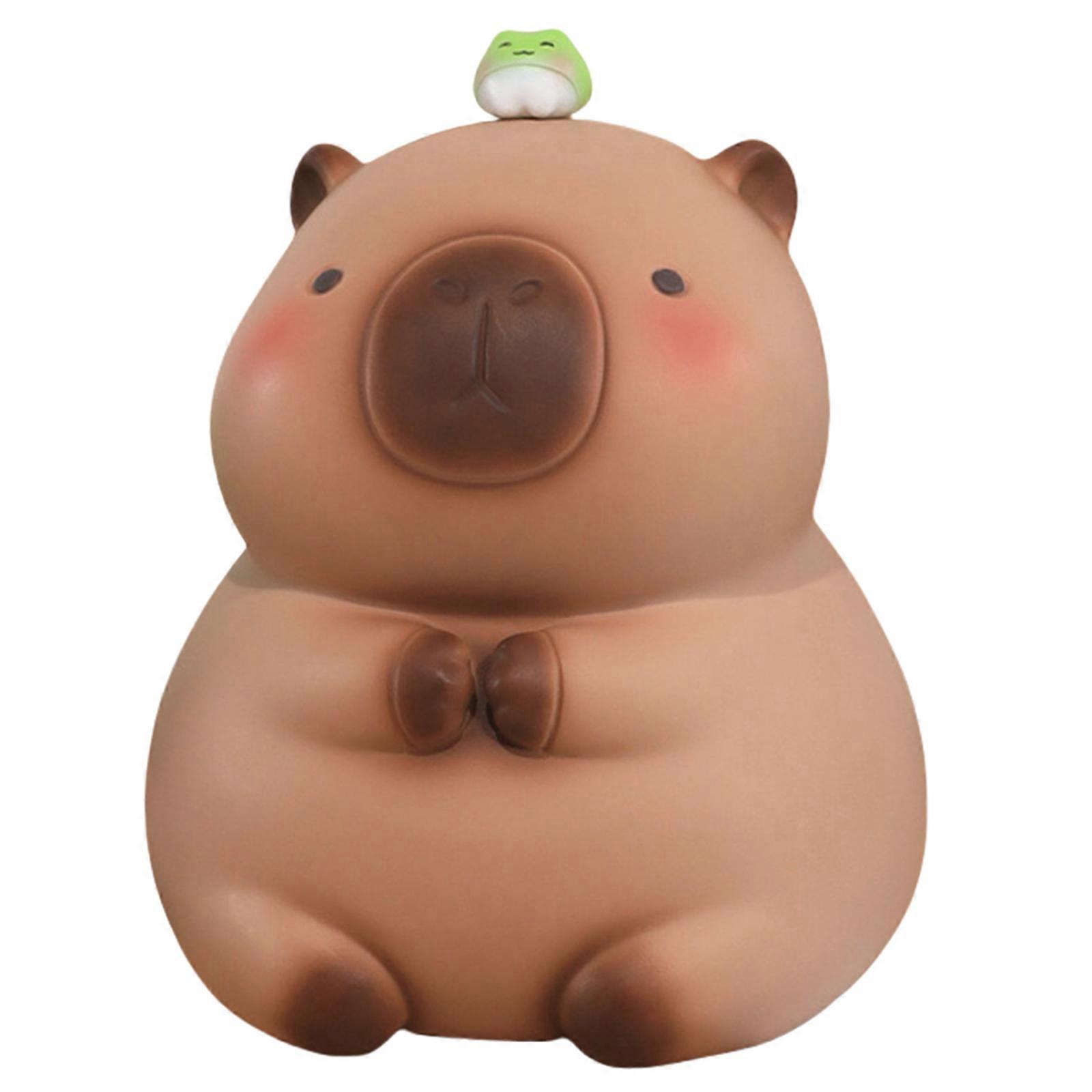 Coin Banks for Savers, Small Size, Unbreakables Capybaras Piggy Banks for Teaching Financial Responsibility to Kids