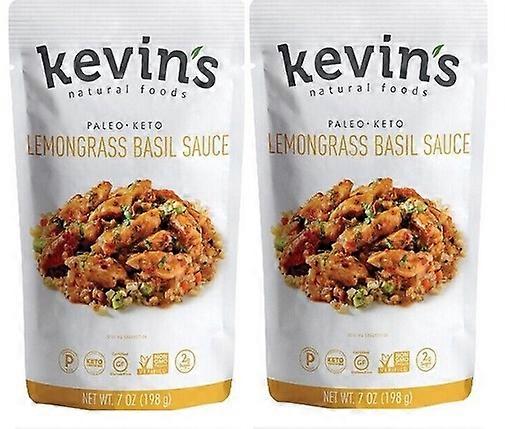 Kevin's Natural Foods Zitronengras-Basilikum-Soße 2er Pack