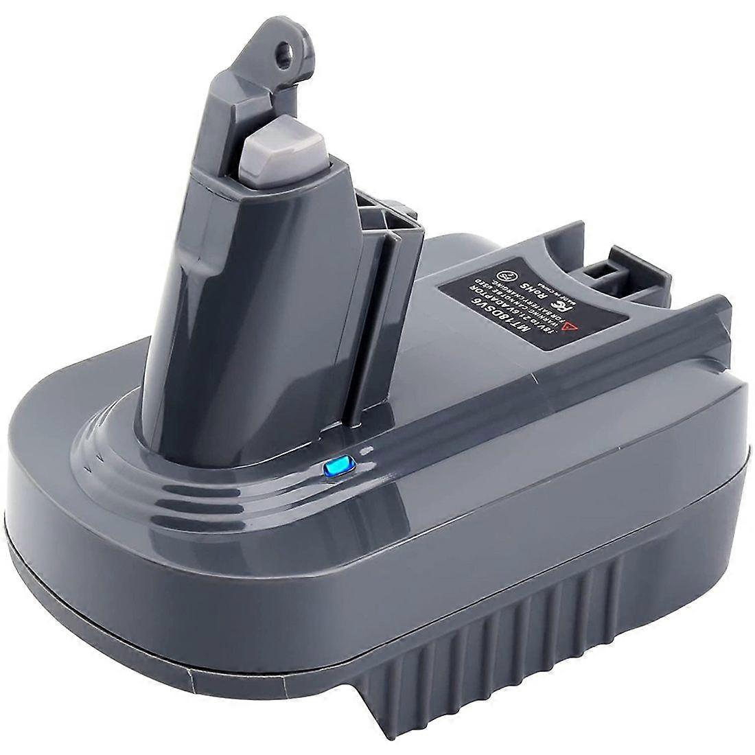 V6 Adapter for 18V Lithium Battery BL1850 BL1815 BL1830 Convert to for V6 Battery SV04 SV03 DC59 DC58 DC62