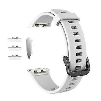 Für Honor 6 Silikonarmband Ersatz Armband Armband Weiß