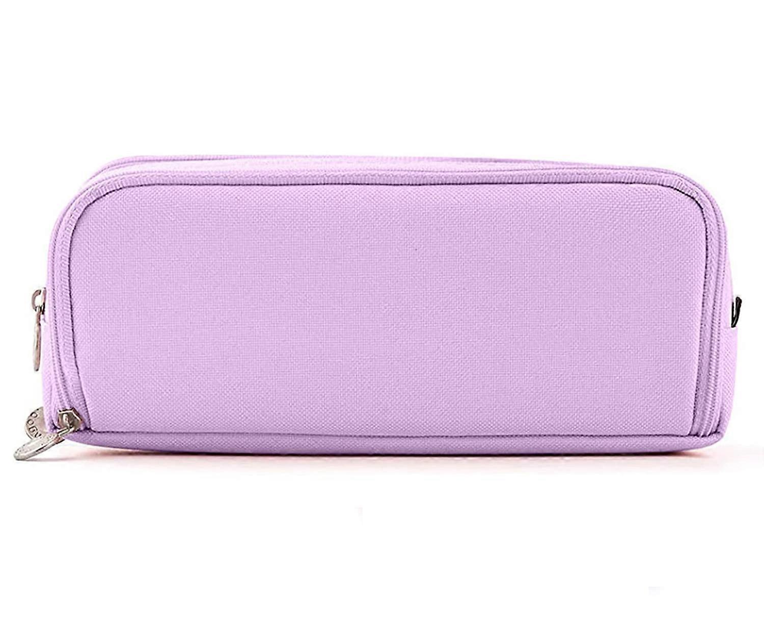 Pencil Case for School & Office, Purple, Clothes bag