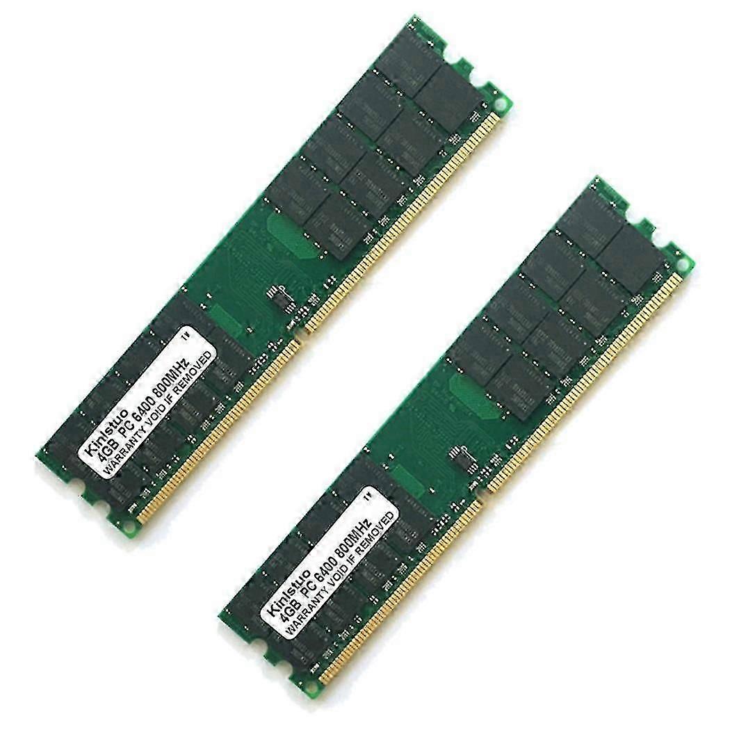 2x Ram Ddr2 4gb 800mhz Ddr2 800 4gb Memory Ddr2 4g For Amd Pc Accessories