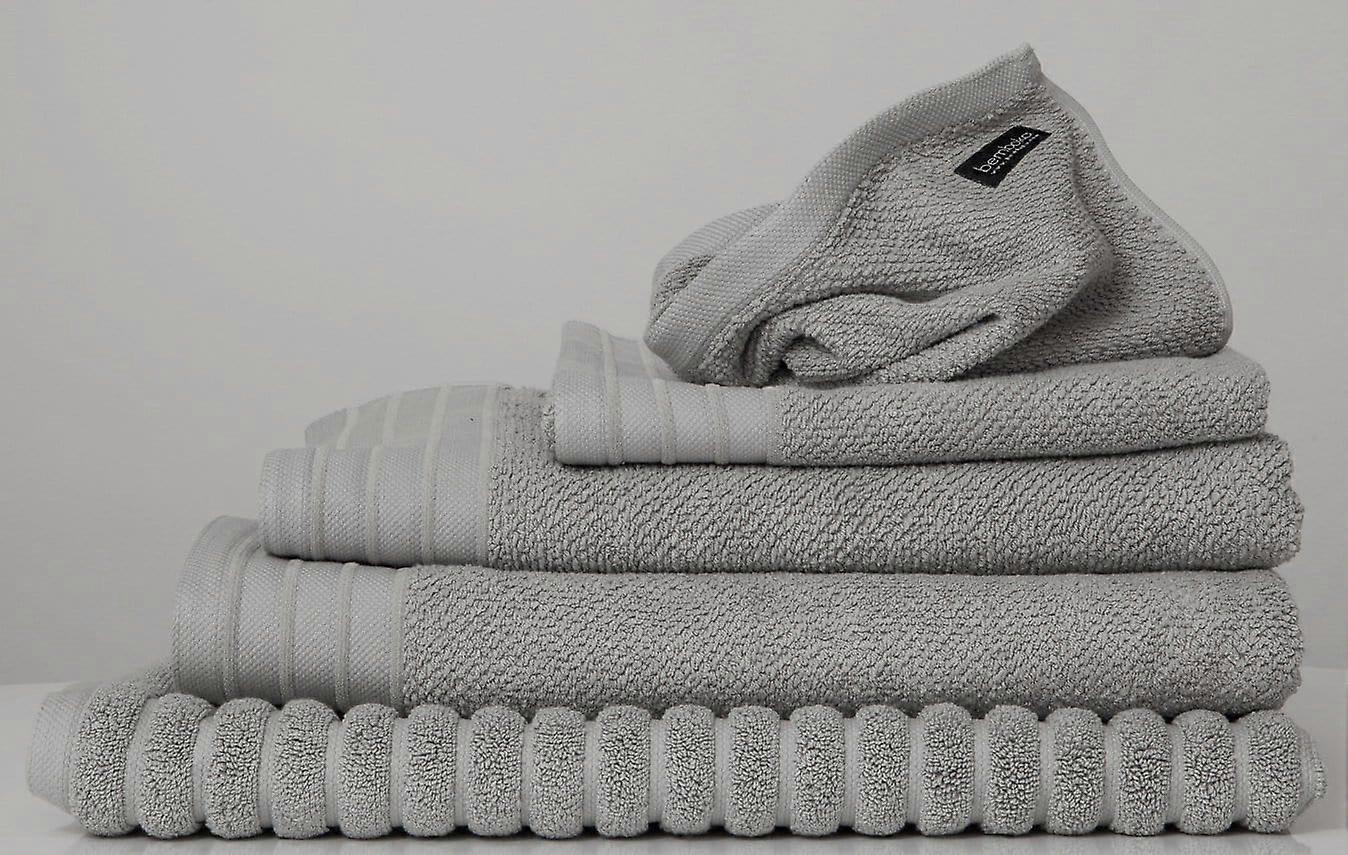 Bemboka Pure Cotton Bath Sheet - Jacquard Dove