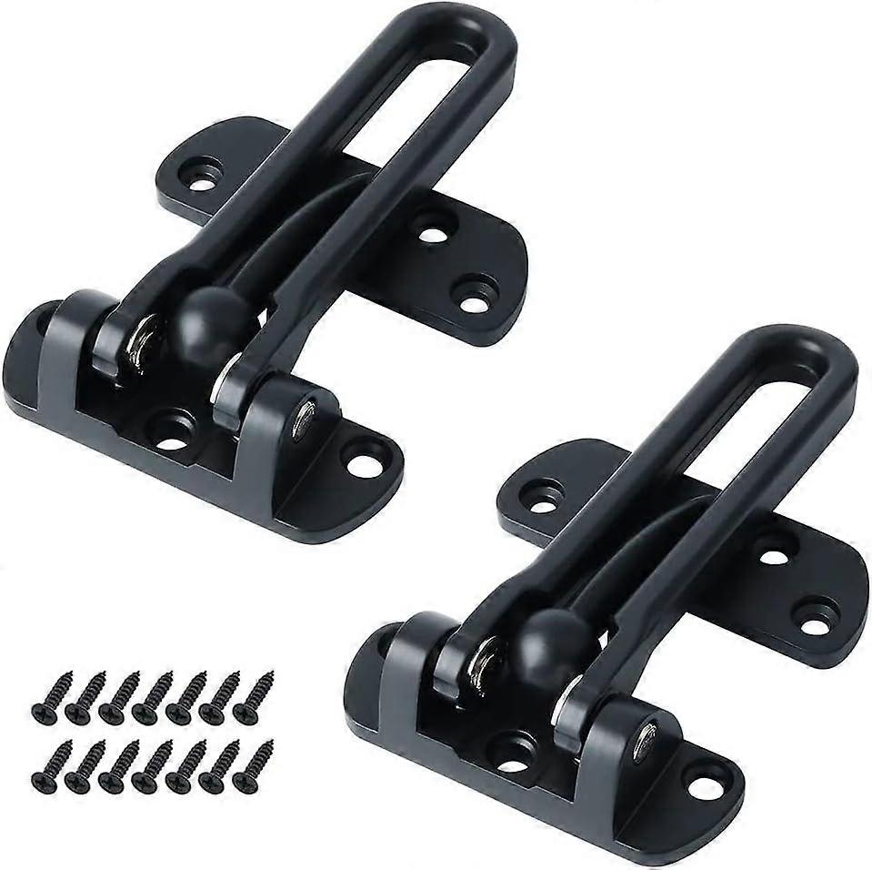 Privacy Protection Swing Bar Door Locks, Child Safety Reinforced with Solid Zinc Alloy Construction, Easy Installation for Enhancing Home Security on