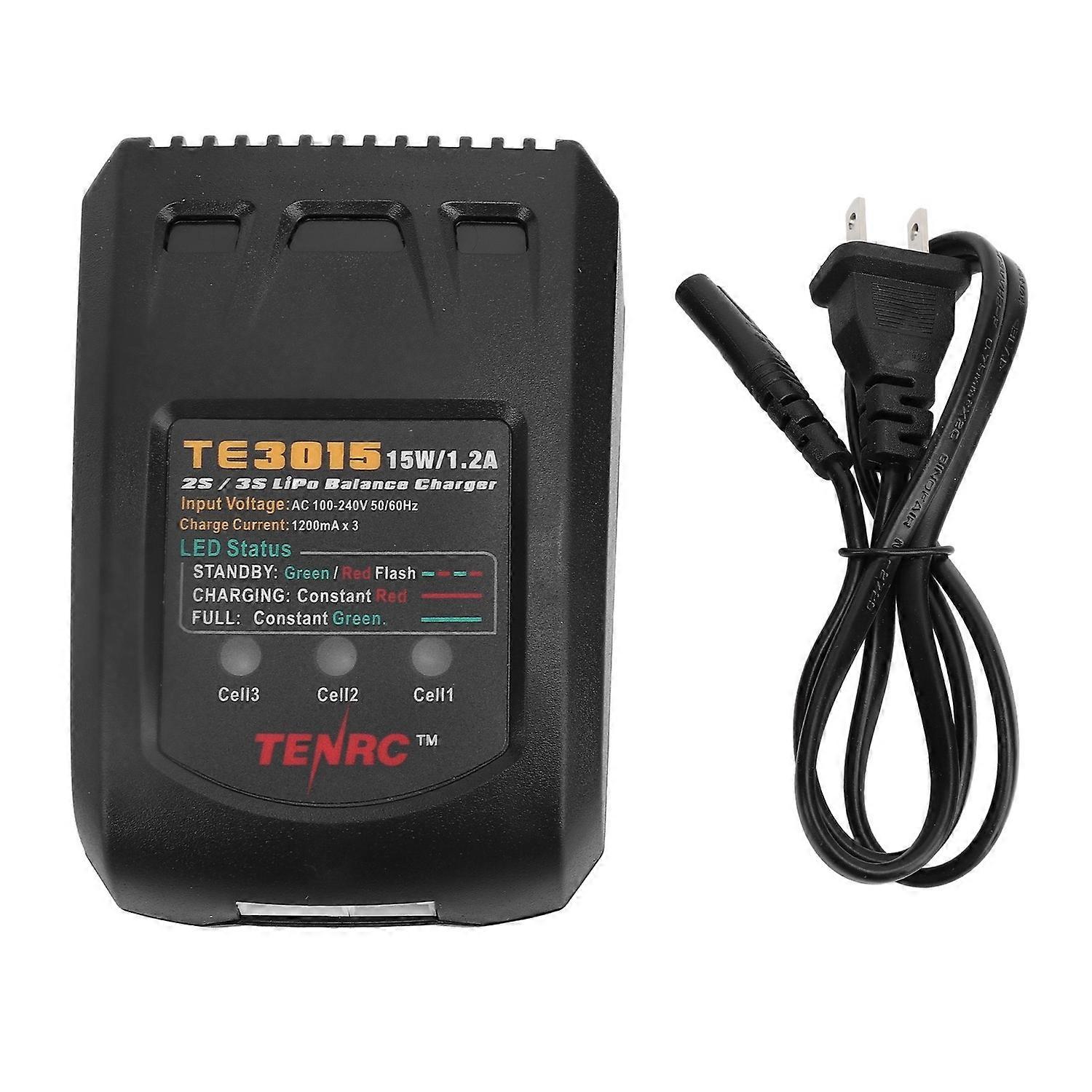 Battery Balance Charger for 2S 3S LiFe Lithium Polymer 1‑8S NiMH 15W High Power RC Car Airplane Boat