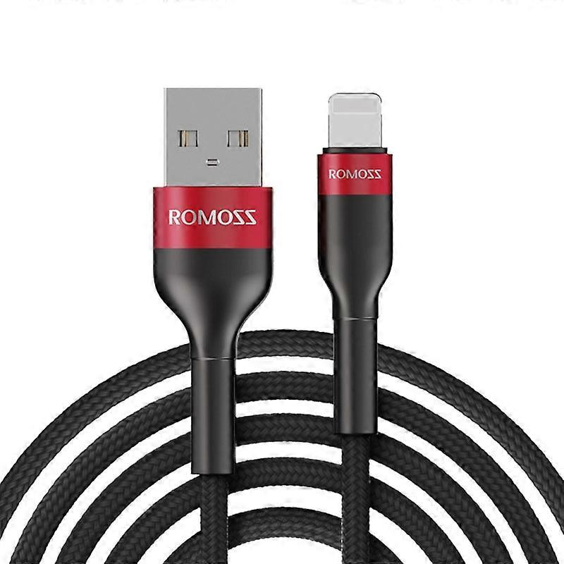 ROMOSS CB12B 2.4A 8 Pin Fast Charging Cable For IPhone / IPad Data Cable 2m