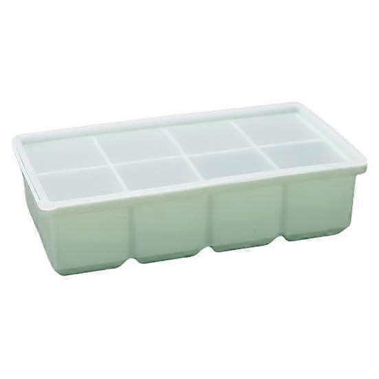 Silicone Ice Cube Tray DIY Transparent Lid Thickened Interlayer 4/6/8 Grids Ice Cube Making Tool Kitchen Supplies