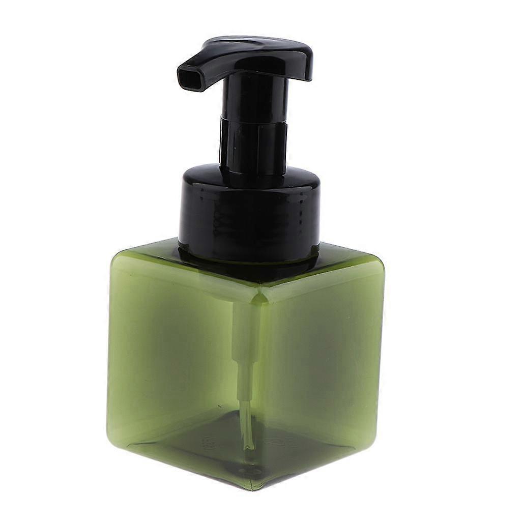 Plastic Square Empty Foam Dispenser Soap Pump Bottle Facial Foaming Container