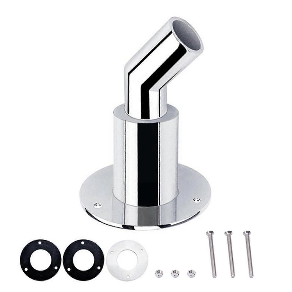 316 Thru Hull Exhaust Fitting Tube Pipe Socket Hardware Parts