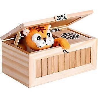 Wood Box Toy, Dont Touch Useless Box, Spoof Toy, Pointless Box, Fun Box Toys Gift For Home And Office Desk