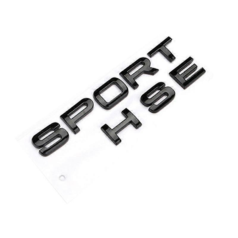 Gloss Black Letters LOGO for Range