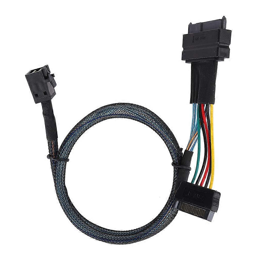 SAS Cable SFF8643 to SFF8639 15P Power Line Data Cable for Mini Servers High Speed Data Transfer Reliable Performance