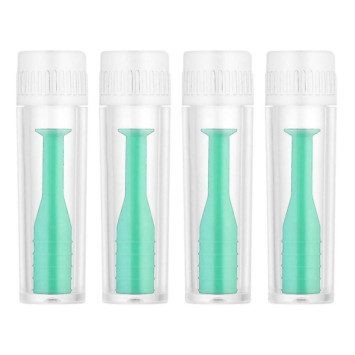 SUPVOX 4pcs Lenses Inserter Remover Suction Stick Lens Handler with Package for Travel Home Use (Green