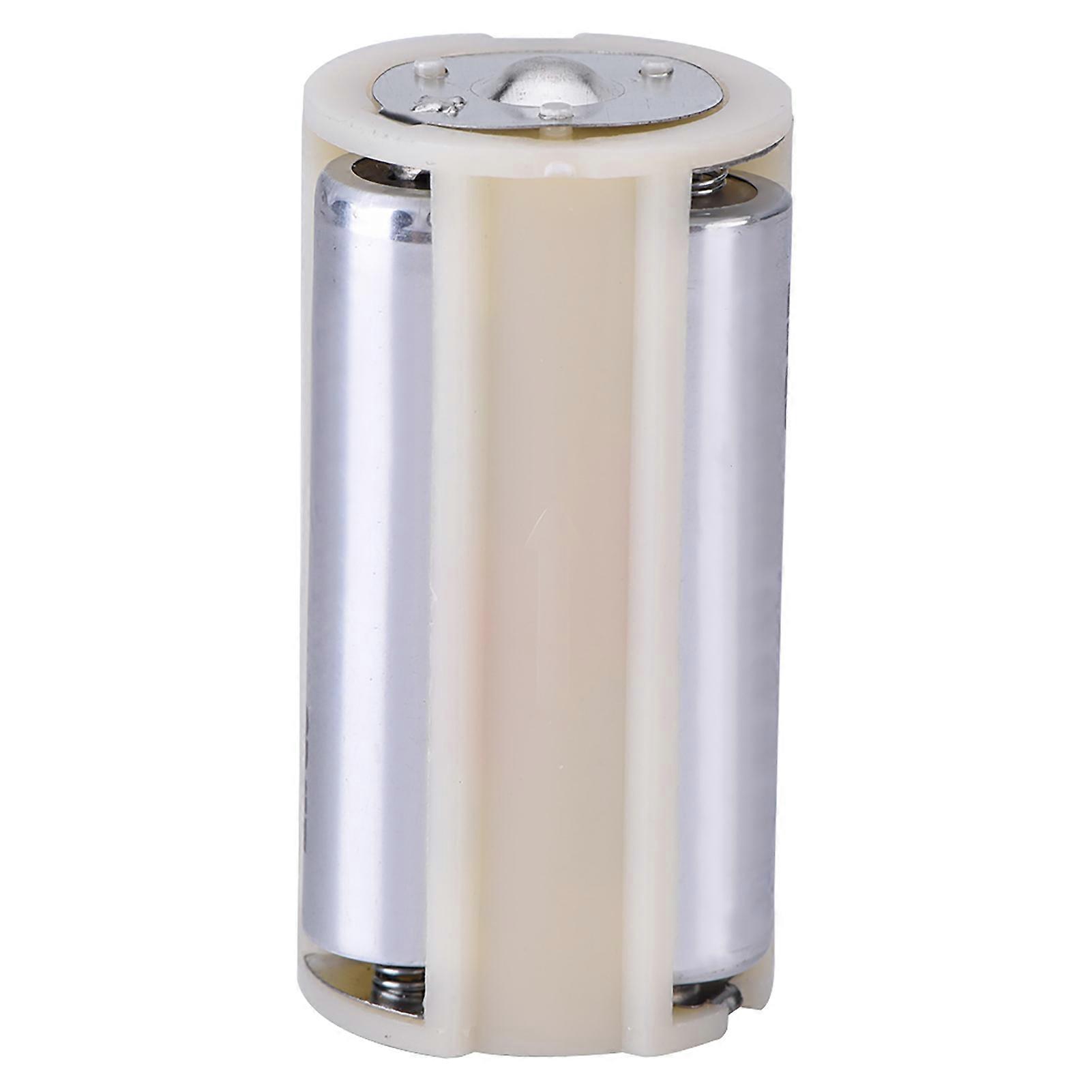 10 Pcs 3 AA to D Type (voltage 4.5V) Tandem Connection Adapter Converter Battery Holder Case Box