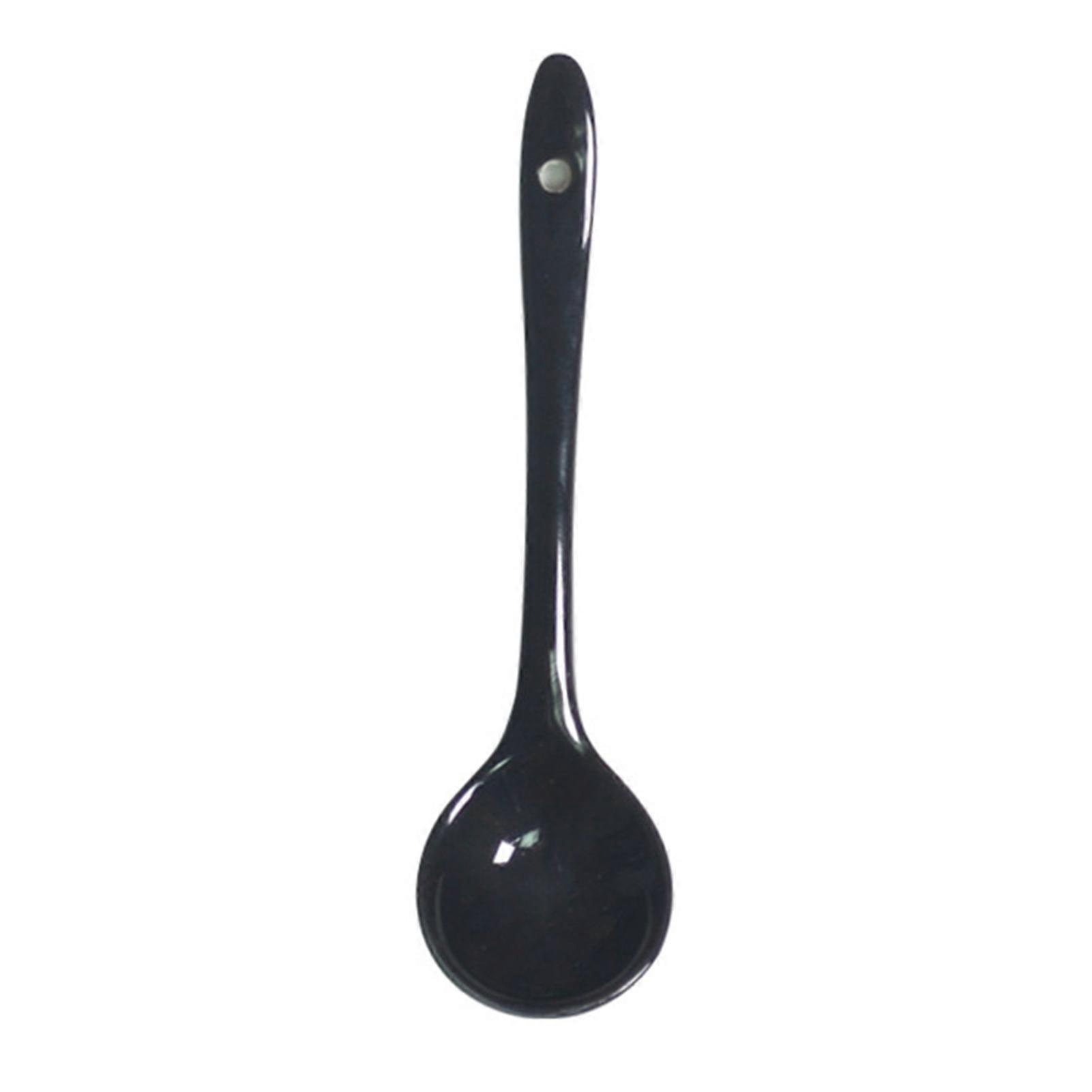 Ceramic Soup Spoons Dinner Spoon Table Spoon Porcelain Soup Spoons for Cereal Stews Ramen Pho Dumpling