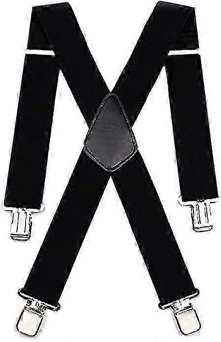 "تقويم متقاطعة بعرض 50 مم لسراويل الدراجات النارية للرجال ، فائقة المقاومة ، قابلة للتعديل ومرنة ، أسود"