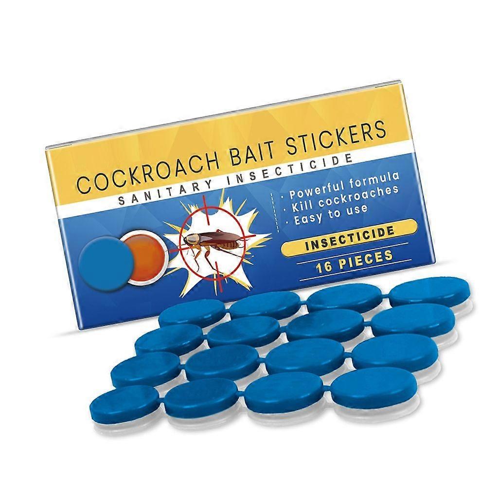 16Pcs Cockroach Repellents Roach Traps Indoor Outdoor Roach Baits Stations