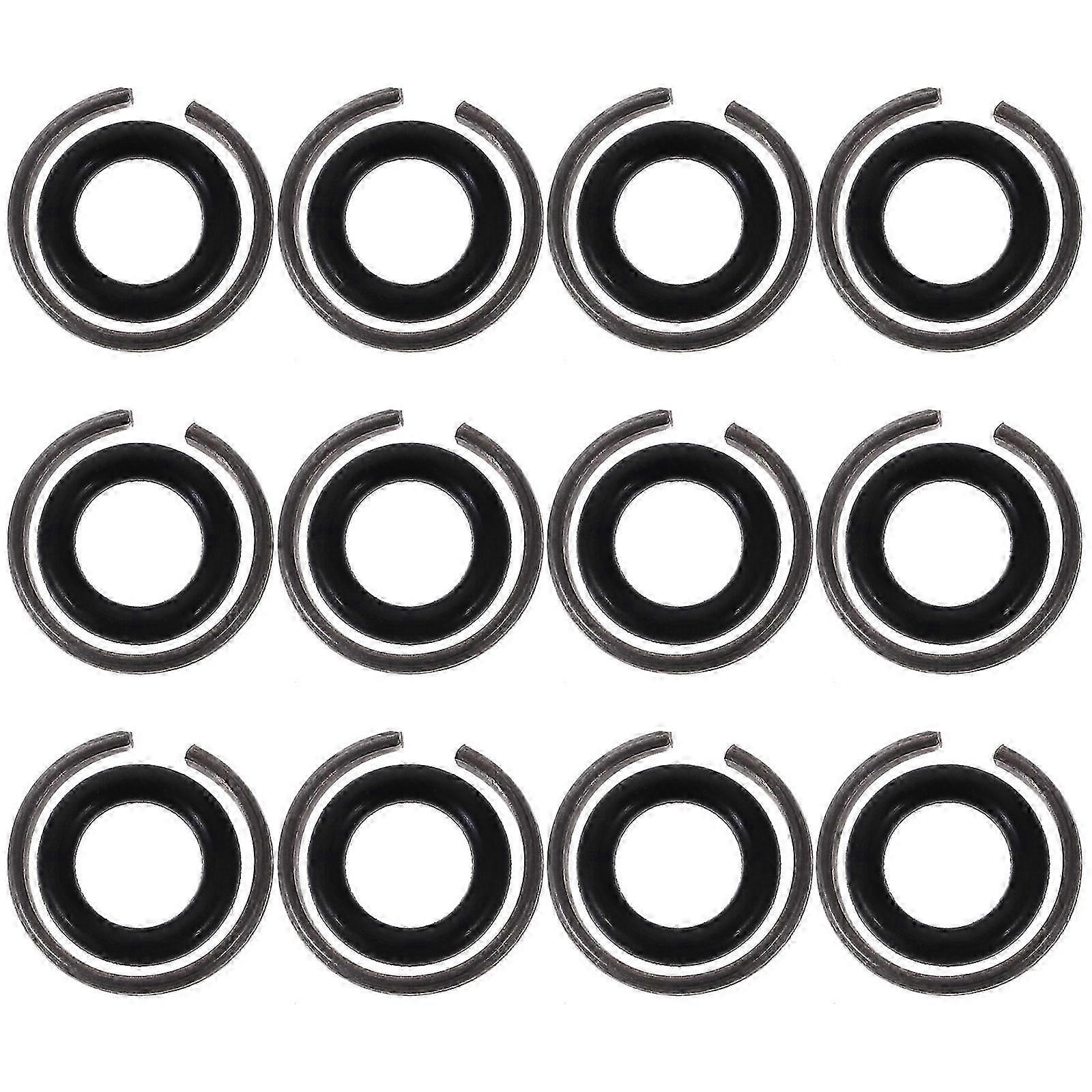 12 مجموعات وجع حلقات المقبس تأثير المعادن 1/2 وجع الاحتفاظ بحلقات وجع الملحقات