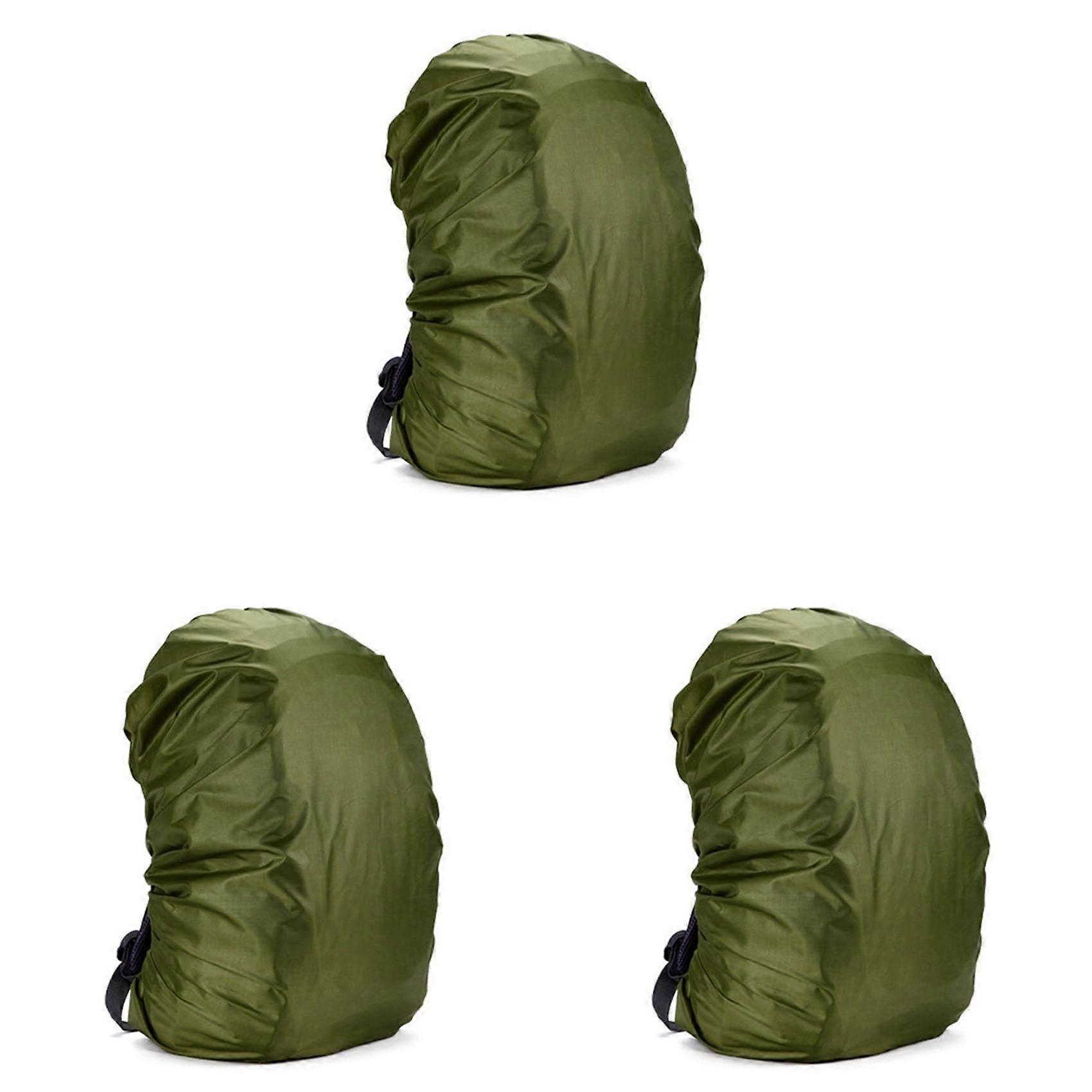 100L Backpack Rain Cover Bag Set of 3, Waterproof Dustproof Hiking Travel  Camping Bags, Large Green | Fruugo US