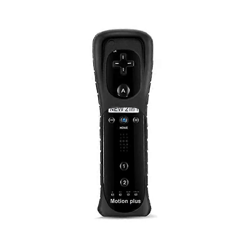 2PCS Remote Controller with Motion Plus compatible for Wii Nunchuck Wireless Gamepad compatible for Wii Console Joystick Joypad