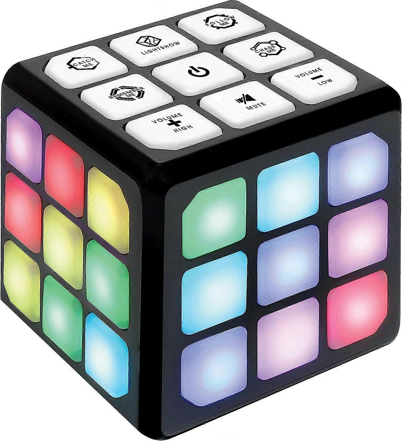 Cubo Lampeggiante Memoria Elettronica e Gioco Mentale | Gioco portatile 4 in 1 per bambini | Giocattolo STEM per bambini, ragazzi e ragazze | Diver...
