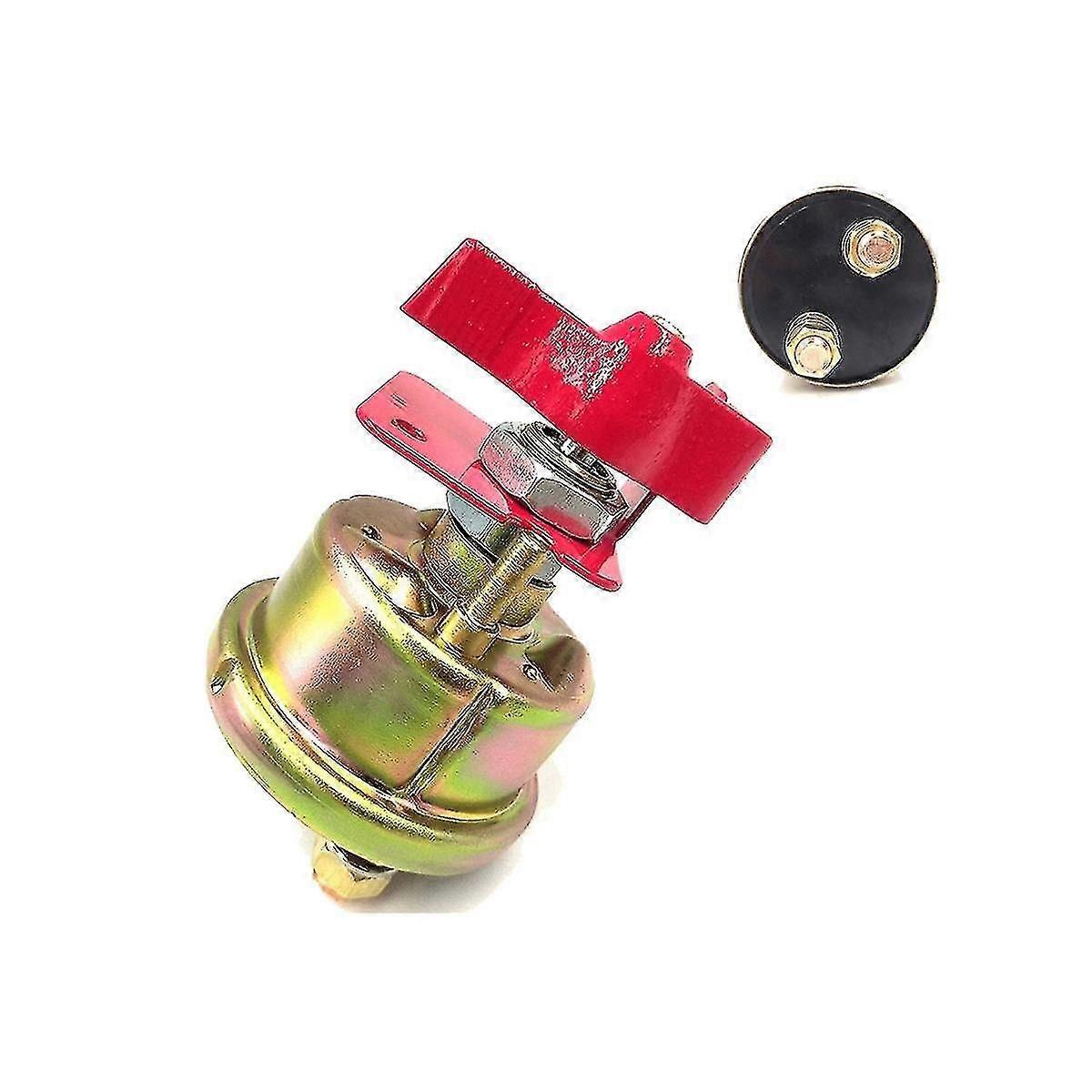 Universal Forklift Excavator Marine Battery Disconnect Switch With Lock Bracket Power Off Battery