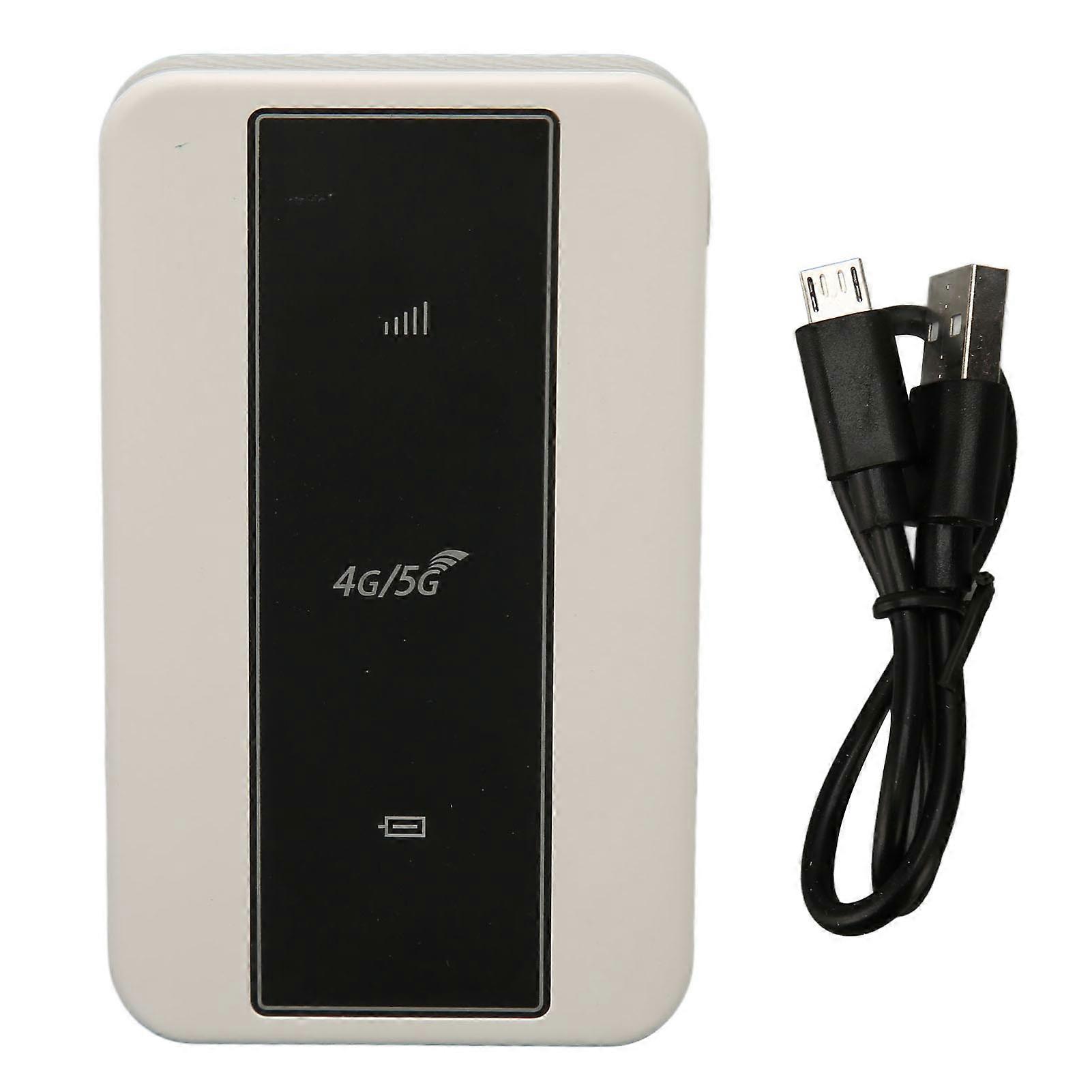 Mini M10 E 4G LTE Mobile Hotspot 10 Users Sharing 2100mAh Battery 150Mbps High Speed 4G Router with SIM Card Slot for Laptop