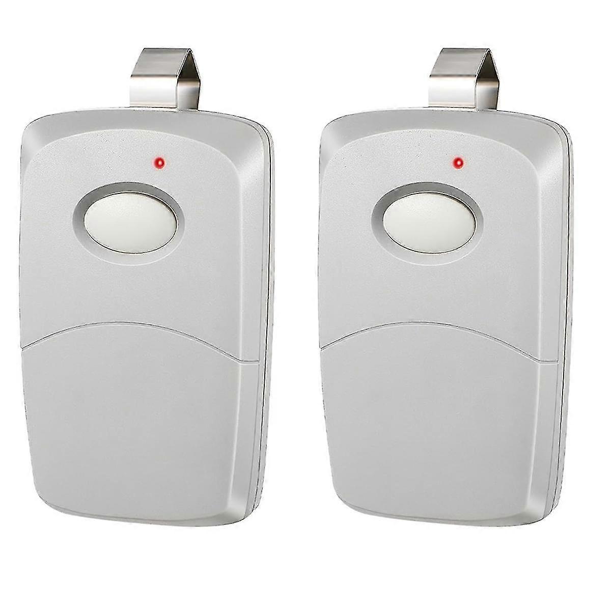 2 pack de remplacement pour télécommande d’ouvre-porte de porte,10 commutateur DIP,300Mhz Multicode linéaire 3089 garage