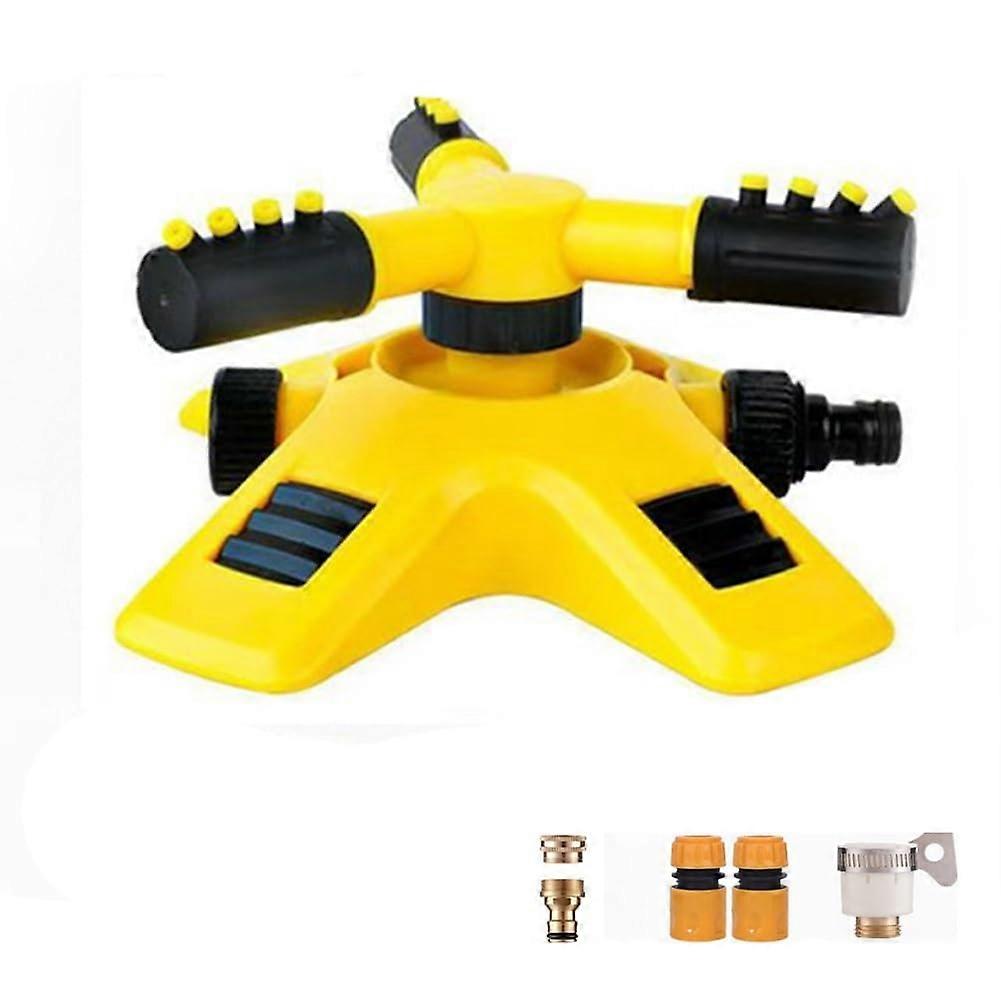 Adjustable 360-Degree Sprinkler for Lawns, Multi-Purpose Spray Range, Various Sizes, Convenient Plant Watering