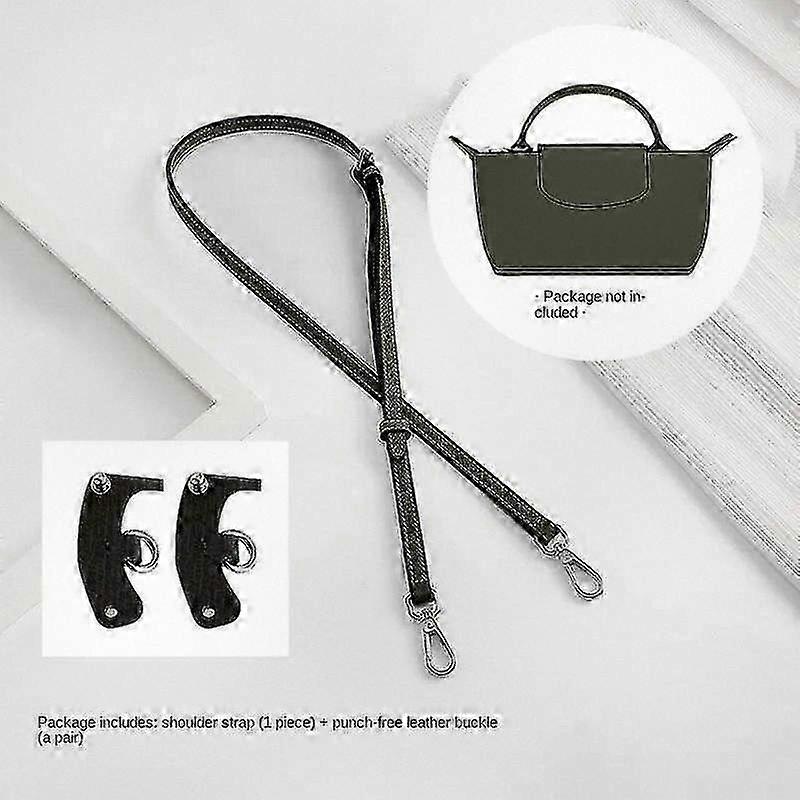 Adjustable Bag Strap for Mini Bag Transformation Accessories with Free Punching Service - Compatible with Mini Shoulder Bags