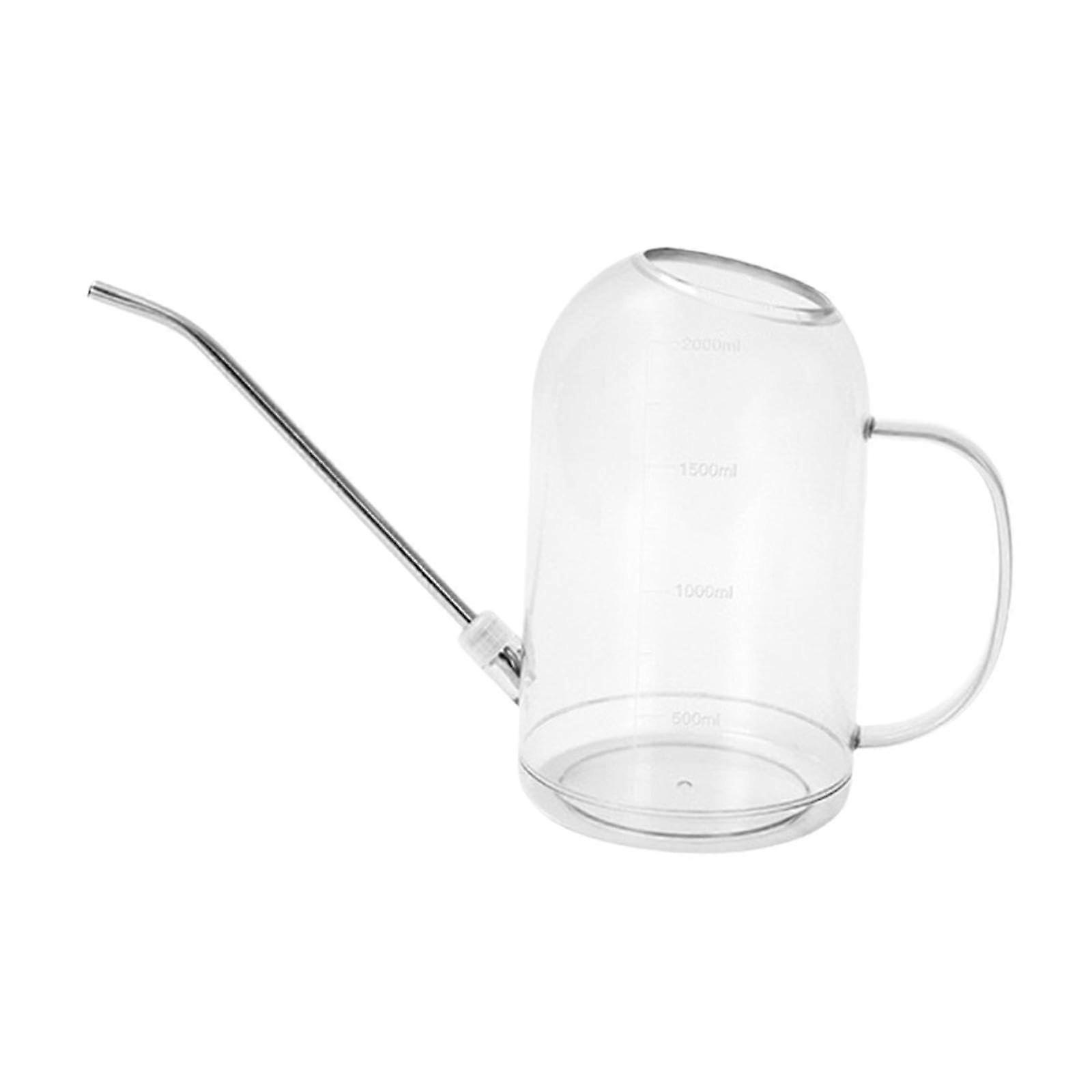 small watering can for gardening (white)