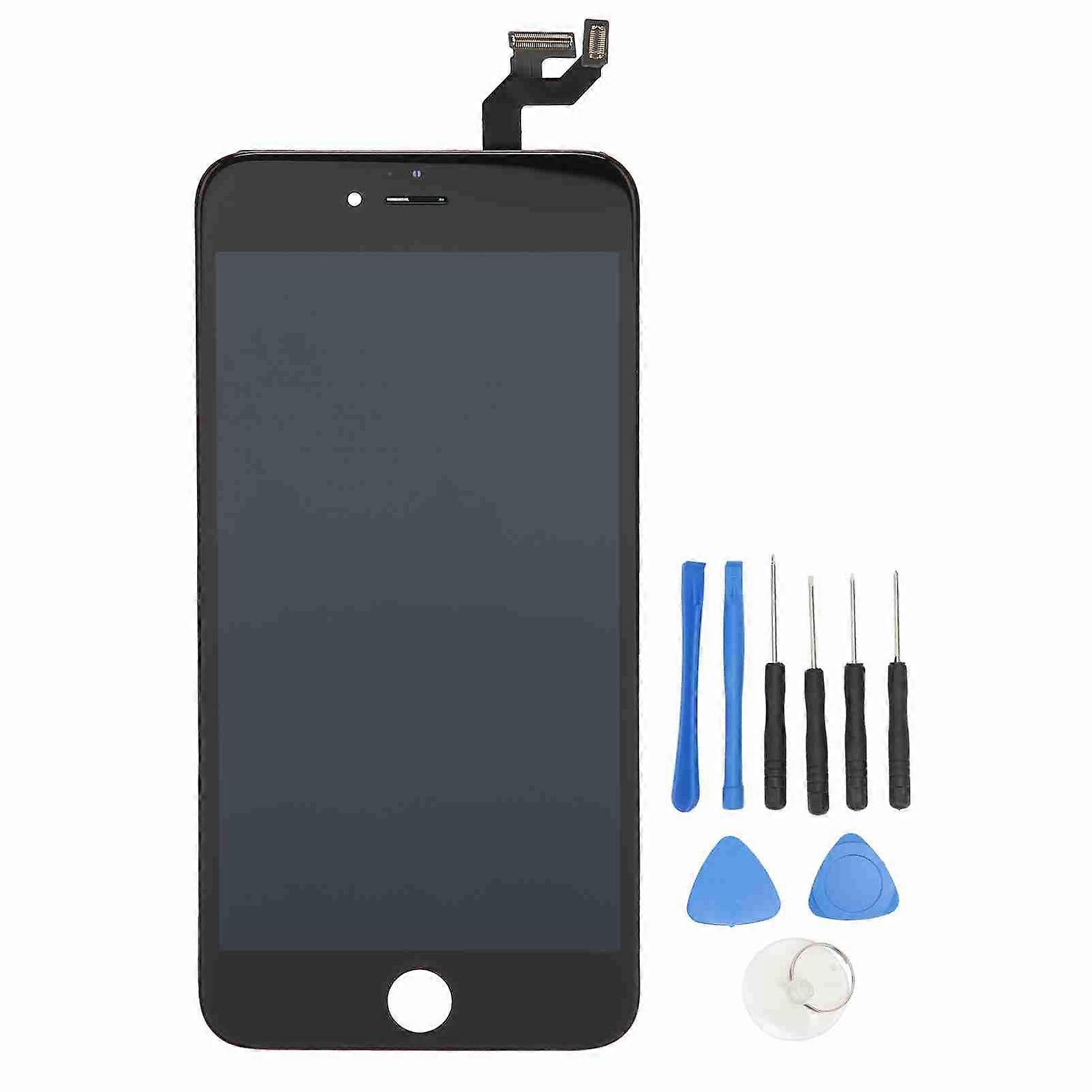 Cell Phone Screen Replacement Set Touch Screen Digitizer Assembly for IOS Phone 6S Plus Black
