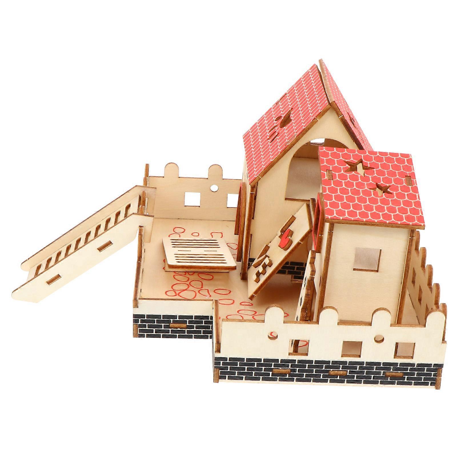 Hamster Ladder Climbing Toy for Small Animals Promoting Fun Exercise and Durability Multi Plastic