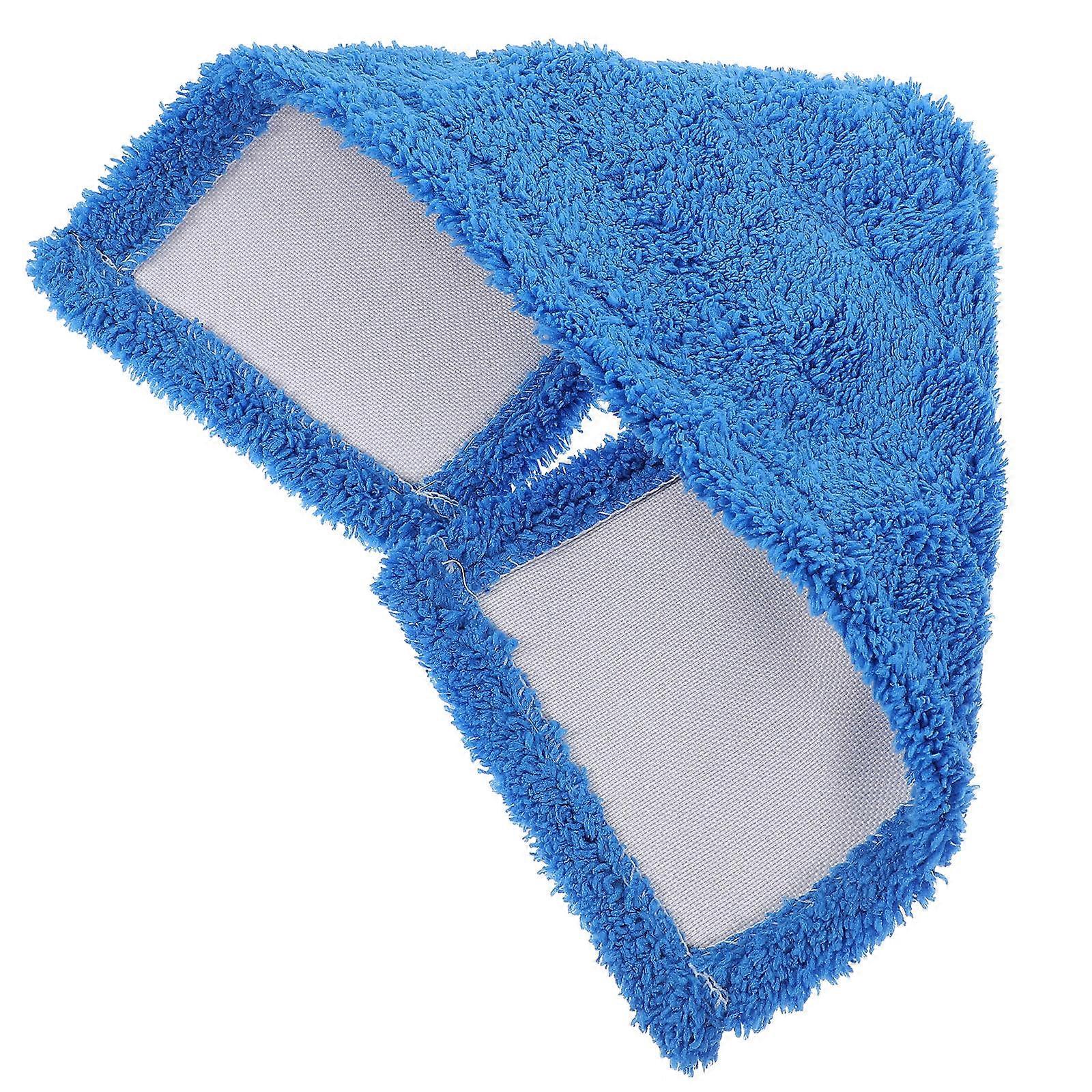 Microfiber Mop Head Refill Pad Coral Replacement for Easy Floor Cleaning Compatible with All Hard Surfaces Machine Washable Super Absorbent for Home