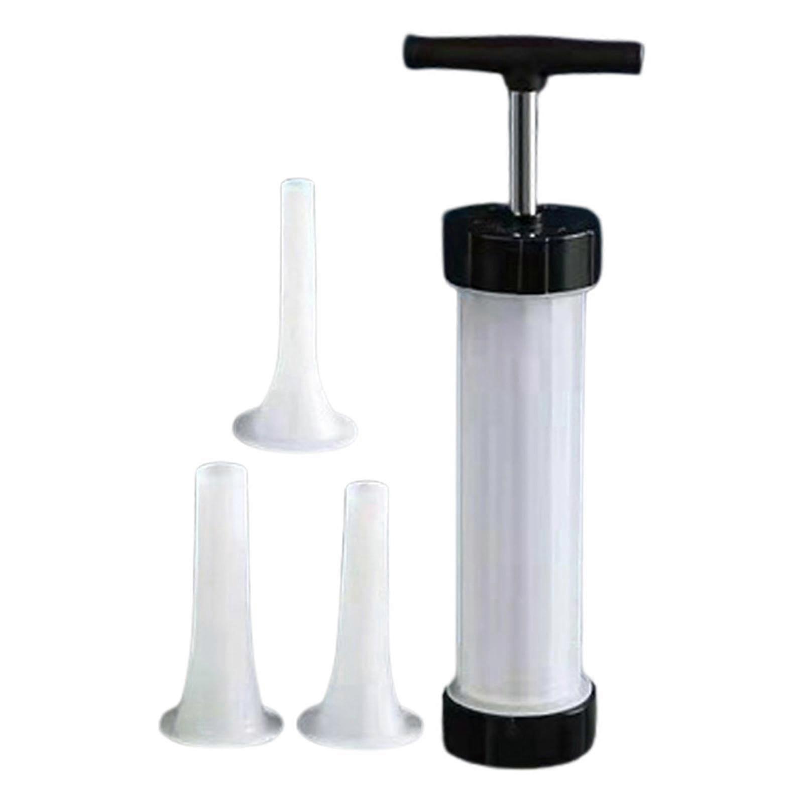 Sausage Stuffer, Sausage Roll Maker with 3 Filling Tubes