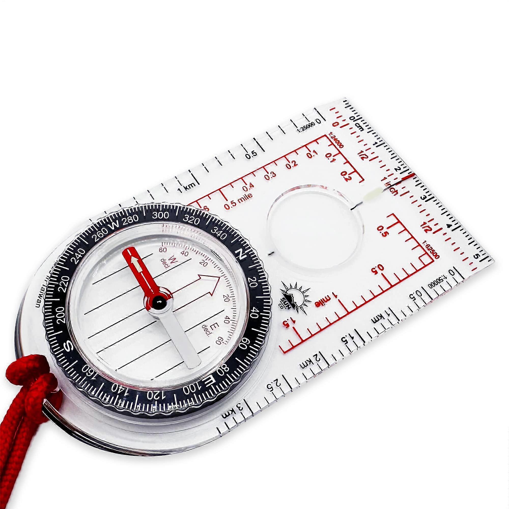 ProMap Compass  Ultralight Base Plate Compass for Hiking, Backpacking, Camping