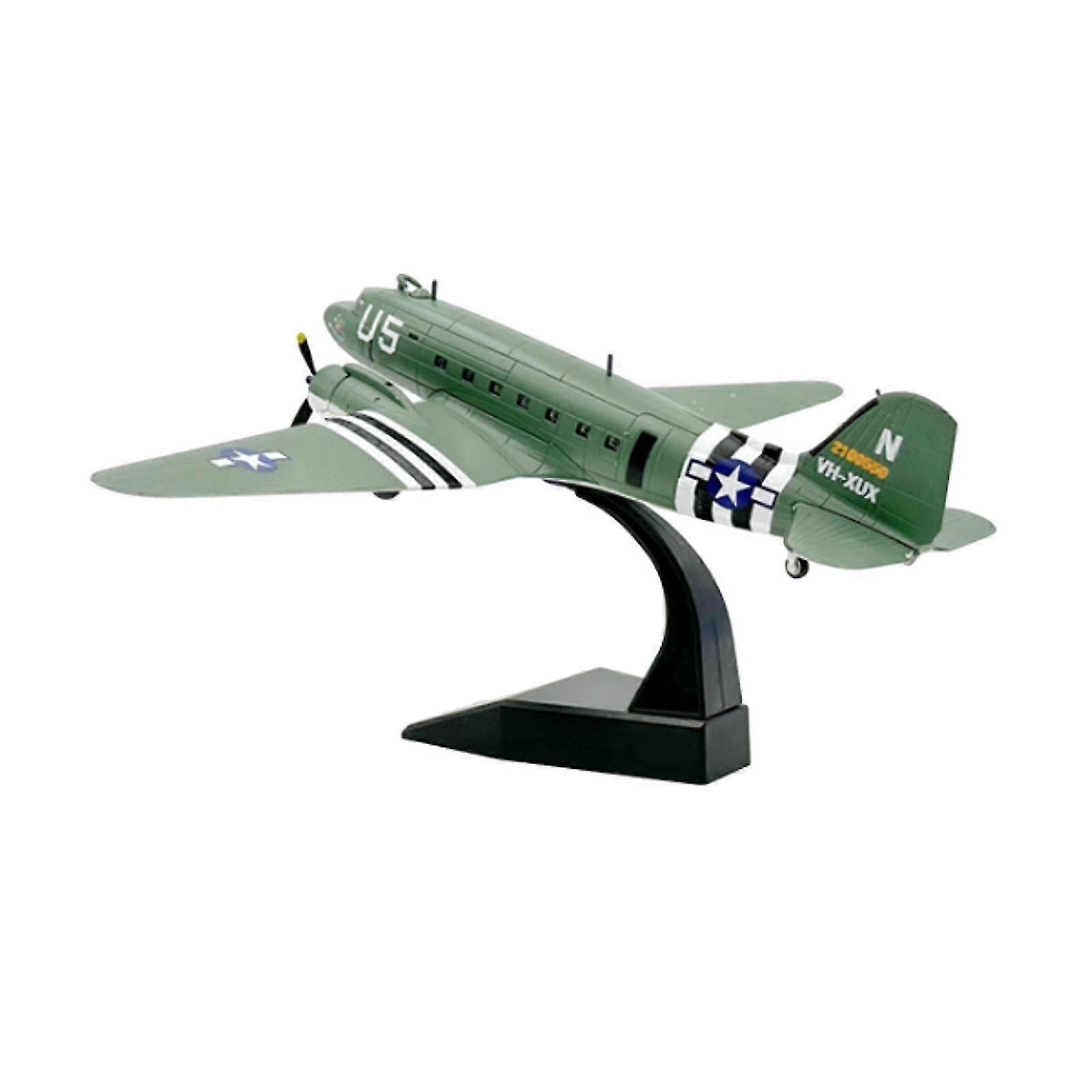 1/100 Scale Aircraft Model with Base for Desktop Office or Bookshelf Display