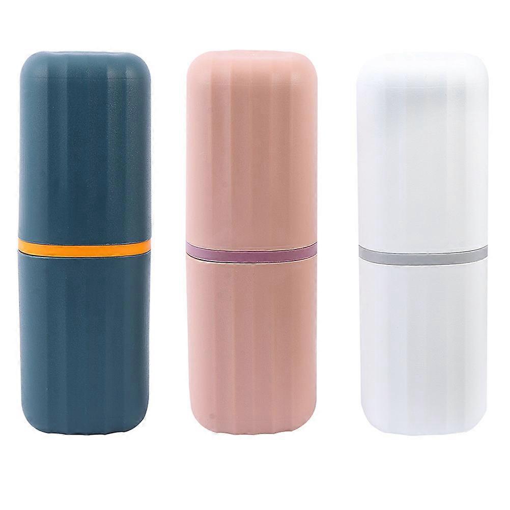 Here's a well structured product description for the **"3pcs Travel Toothbrush Cup"**:
### 🚽 3pcs Travel Toothbrush Cup – Portable & Leak Proof
