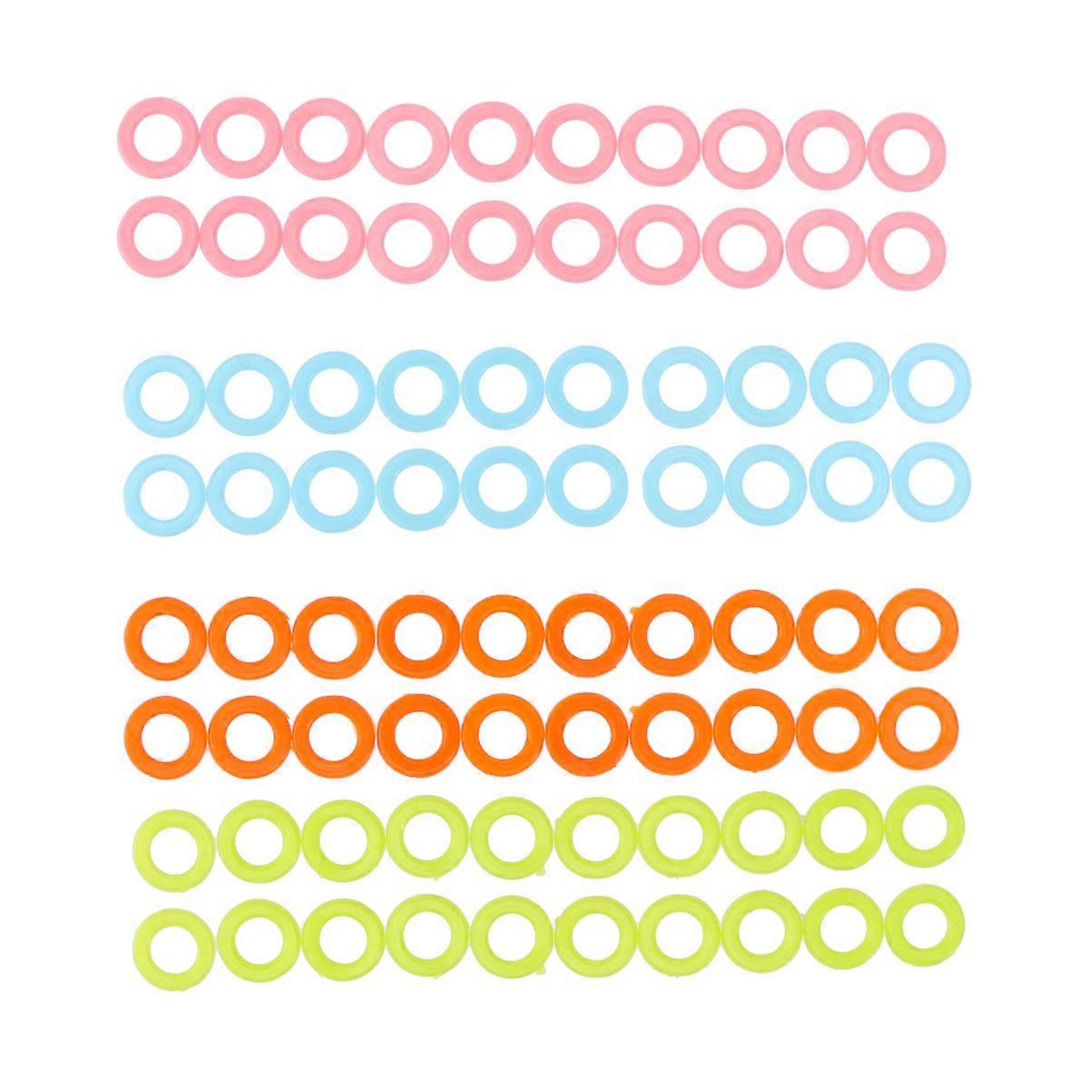 Stitch Holders Knitting Projects Error Marking Assorted Color 5Sets