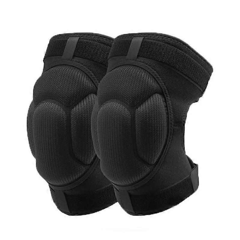 Thick, Shockproof, Breathable, Non-Slip Foam Knee Pads for Volleyball, Size M (Suitable Leg Circumference: 33-40cm, Weight: 40-65kg)