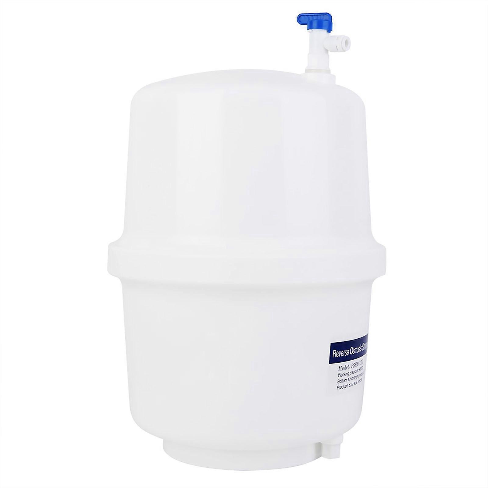 3.2 Gallon Pressure Water Storage Tank with Ball Valve for Reverse Osmosis Systems