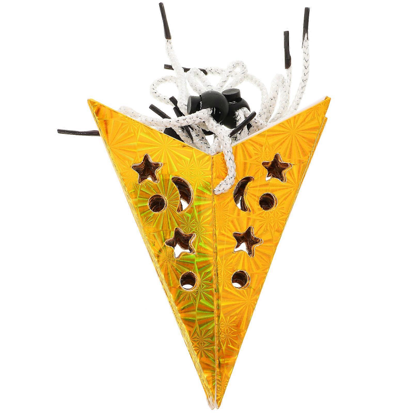 Hanging Pentagram Ornament Decorative Lighting Shadow Effect Home Decor 5Pcs