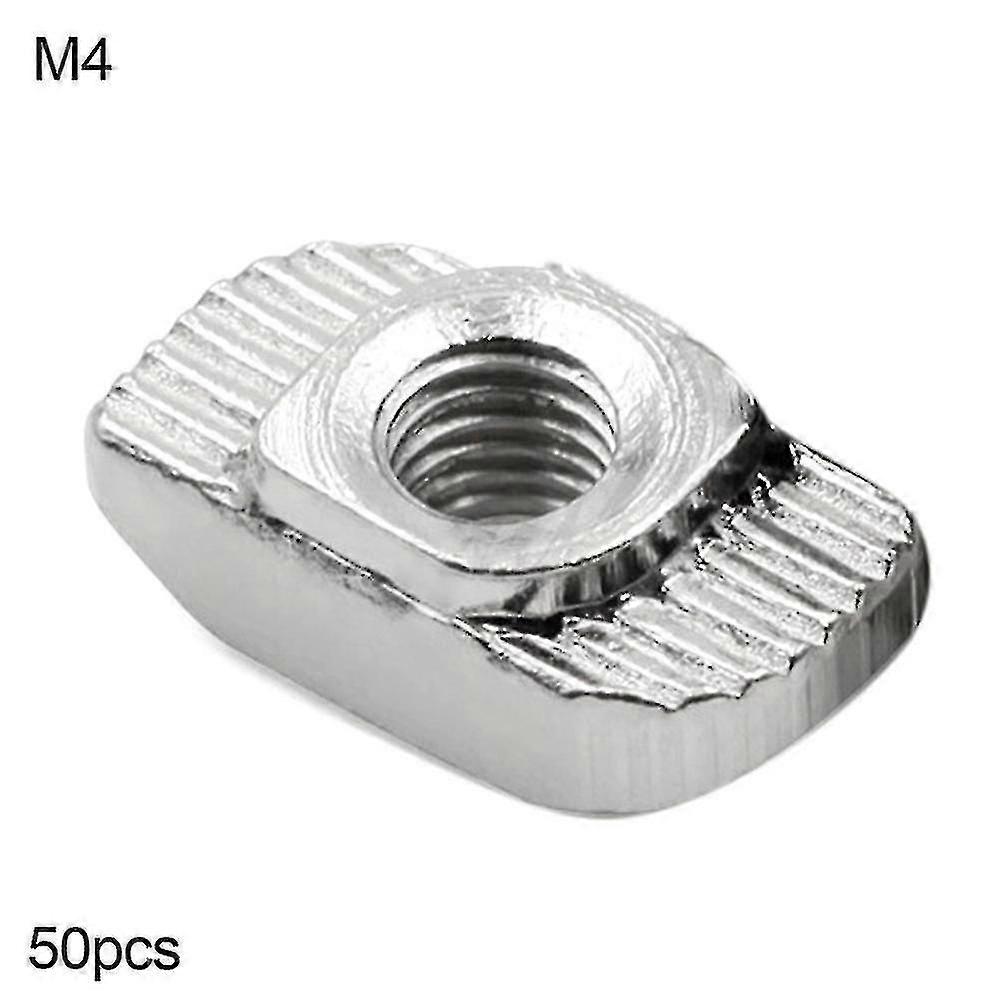 50pcs M4 Slot Sliding T Nut Fastening Connector for 20 Series Jikaix