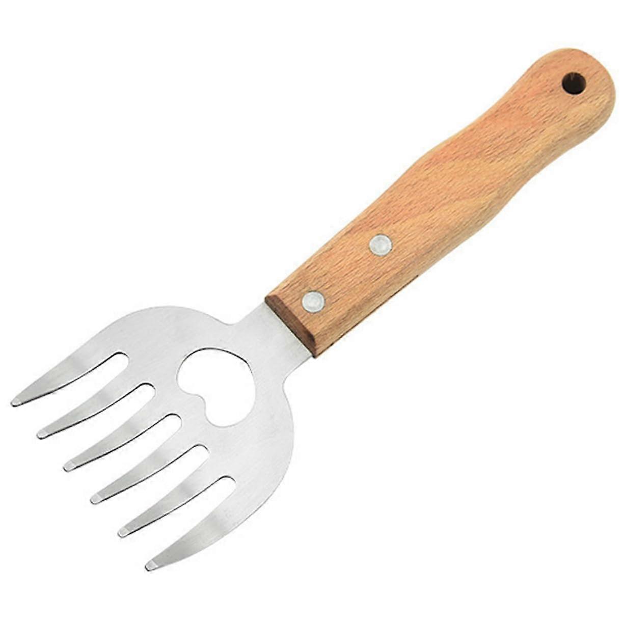 Bärenkrallenfleisch - Fleischzerkleinerer Grillschaber Werkzeug aus Edelstahl mit Ergonomischen Krallen für Rindfleisch