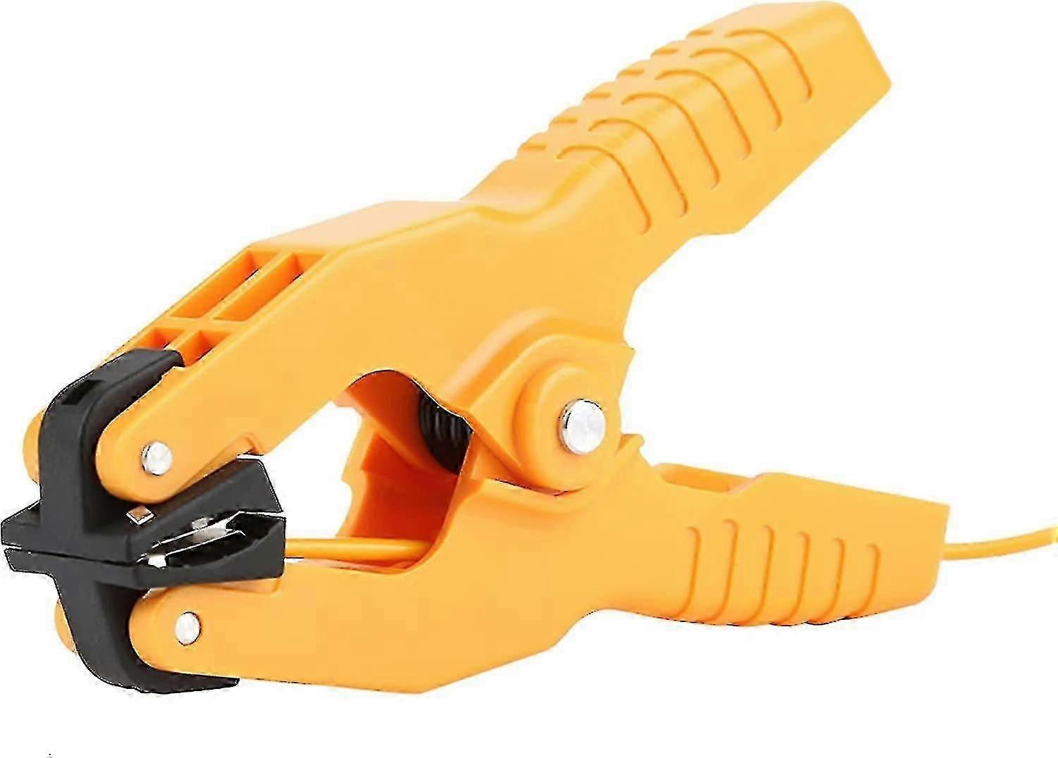 Temperature Tester Temperature Tester Clamp Temperature Lead Pipe Clamps (yellow) (1pcs)