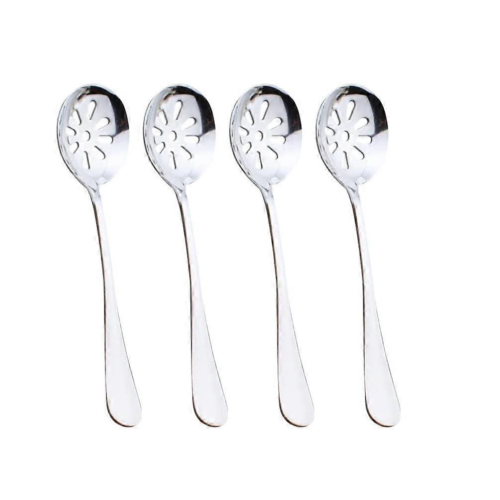WMF Slotted Spoon 4 Pieces Mirror Polished Stainless Steel